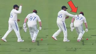 Rohit Sharma Punched Sarfaraz Khan After This Mistake In Prime Ministers Xi Vs India Warm up Match 😲 [upl. by Rotkiv]