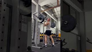 MILITARY PRESS  8x1 with 725 kg 3rd set [upl. by Ayotel]