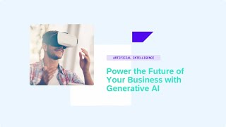 Power the Future of Your Business with Generative AI  AI102v [upl. by Refynnej]