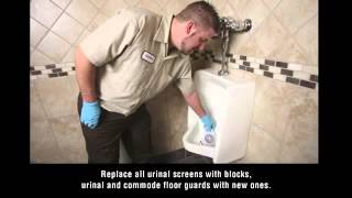 Nilodor Restroom Cleaning and Maintenance Procedures [upl. by Fancy]