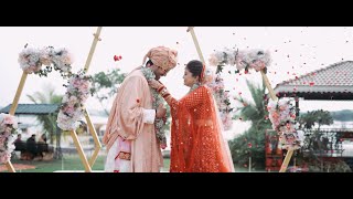 Best Wedding Highlight  Rajita and Tatsat  Bajpai Family  Mayfair Lake Resort  4k [upl. by Etteroma]