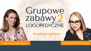 Szkolenie Grupowe Zabawy Logopedyczne [upl. by Jobyna]