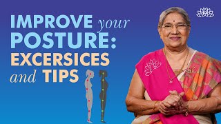 How To Correct Your Posture  Simple Home Exercises To Fix Your Posture  Dr Hansaji Yogendra [upl. by Geof]