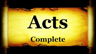 Holy Bible Book 44  The Acts of The Apostles  KJV Read Along HD 4K Audio Text Narration 1 [upl. by Oswald]