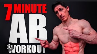 Intense Ab Workout 7 Minutes  FOLLOW ALONE [upl. by Yarw718]