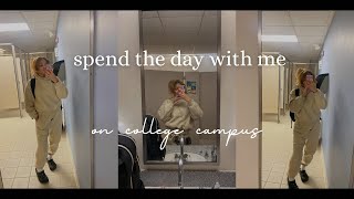 vlog spend the day with me on college campus  DAY KYREE ♡ [upl. by Valley]