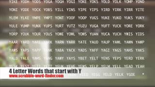 4 letter words that start with Y [upl. by Anide47]