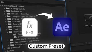 Make preset in after effect  Adobe After Effect Turorial 2024 [upl. by Russ]