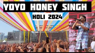 YO YO HONEY SINGH LIVE HOLI CONCERT IN MUMBAI 2024 yoyohoneysingh holi mumbai [upl. by Bui]