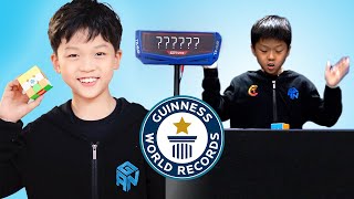 Average 3x3x3 World Record Smashed AGAIN  Guinness World Records [upl. by Busby]