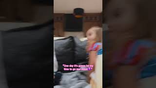 Toddler Doesnt Want Mommy To Leave Her [upl. by Nirb]