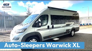 AutoSleepers Warwick XL  Motorhome Auction [upl. by Drucilla]