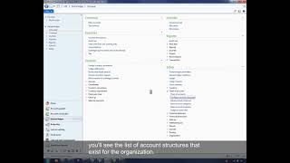 AX 2012 Financial Dimensions And Account Structures [upl. by Ahsrav962]
