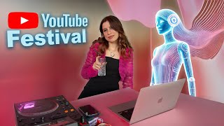 YOUTUBE FESTİVALİNDE KLONUMLA DJLİK YAPTIK [upl. by Emsmus]