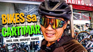 KAYO NA HUMUSGA SA PRESYO NG BIKES AT PARTS NGAYON SA CARTIMAR [upl. by Adis]