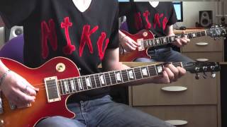 Halestorm Feat Slash  Heres To Us guitar cover [upl. by Bab31]