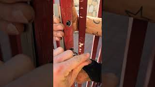 How to install a door mechanism pt1 diy [upl. by Colier12]