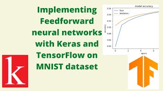 Implementing Feedforward neural networks with Keras and TensorFlow on MNIST Dataset [upl. by Jareen880]