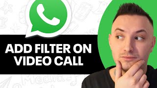 How to Easily add Filter on Whatsapp Video Call 2024  Quick Guide [upl. by Easter]