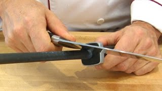 How To Sharpen a Knife with a Steel [upl. by Einamrej]