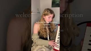 first melodica attempt 🕺 transcription [upl. by Dlaregztif]