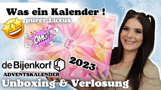 Purer Luxus 🤩 de Bijenkorf ADVENTSKALENDER 2023  25 Türchen Unboxing amp Verlosung [upl. by Eniamej196]