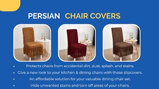 PERSIAN CHAIR COVERS [upl. by Tedmann]