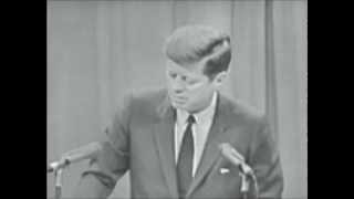 November 14 1963  Clip from President John F Kennedys last News Conference [upl. by Wilhelm]