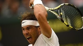 2014 Day 6 Highlights Rafael Nadal vs Mikhail Kukushkin Third Round [upl. by Snowber]