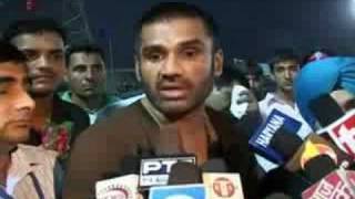 Sunil Shetty at JCDV Sirsa [upl. by Canning]