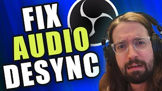 OBS Tutorial  Sync Offset A Quick Fix [upl. by Dloniger]