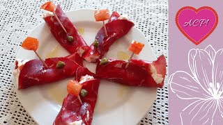 Involtini di bresaola un antipasto fresco e veloce [upl. by Anilram294]