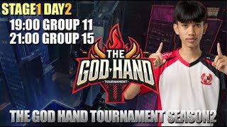 FREE FIRE THE GOD HAND SEASON 2  STAGE 1 DAY 2 GROUP 11 amp 15 [upl. by Niletak512]