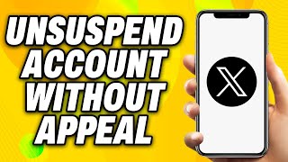 How To Unsuspend Twitter X Account Without Appeal 2024  Quick Fix [upl. by Orfurd]