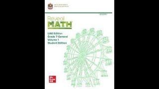 1  2 understand proportional relationships grade 7 reveal math [upl. by Anhej867]