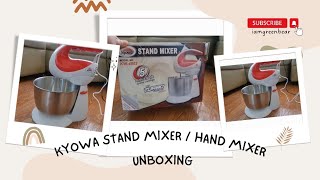 Kyowa Stand Mixer Hand Mixer  Unboxing [upl. by Ellie]