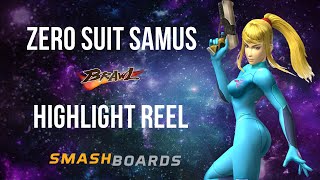 Zero Suit Samus SSBB Highlight Reel  Super Smash Bros Brawl [upl. by Kleeman]