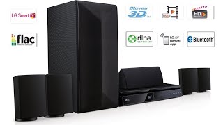 LG LHB625 Home Cinema 3D Bluray UNBOXING [upl. by Schlessel]