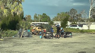 Homelessness Continues To Grow In Florida Despite New Law  Hurricane Created More Homeless [upl. by Ytomit350]