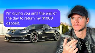 Marketplace Corvette Scammer Steals 1000 from Me [upl. by Idden]