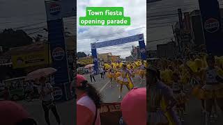 Town fiesta opening parade 😍youtubeshorts shortvedio [upl. by Aisayn]