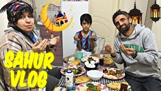 RAMAZAN SAHUR VLOG 2024  Tabaklar KIRILDI  EYVAHH [upl. by Gladdie]