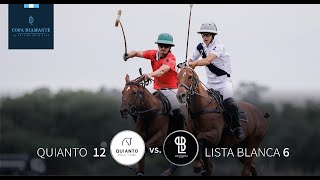 Copa Diamante La Dolfina  Lista Blanca vs Quianto [upl. by Nwahshar101]