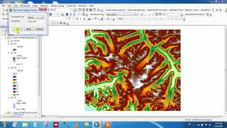 Watershed Delineation using Arc Hydro Tool in ArcGIS [upl. by Carlin]