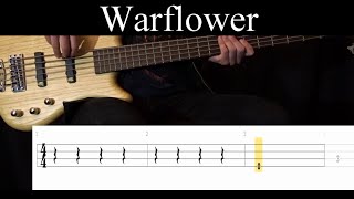 Warflower The Mayan Factor  Bass Cover With Tabs by Leo Düzey [upl. by Ainos]