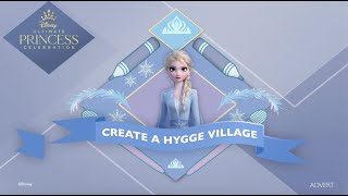 Make a Frozen Hygge Village with Elsa ❄️  Disney Kids  ADVERT [upl. by Naitsirc]