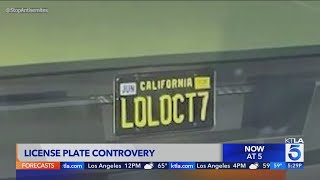 California DMV apologizes for license plate mocking Hamas attack on Israel [upl. by Lemon298]