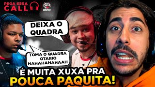 BAIANO reage ao NA ESCUTA da RED CANIDS  1ª Rodada  CBLOL [upl. by Syramad]