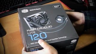 CM Masterliquid Lite 120  Unboxing PT [upl. by Canada]