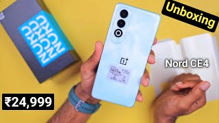 OnePlus Nord CE4 Unboxing amp First Impression  Phone is Here [upl. by Agan]